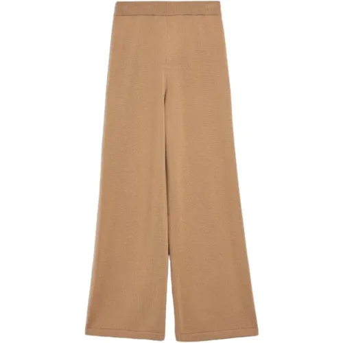 Gerade geschnittene Wollhose , Damen, Größe: 2XS - Max Mara - Modalova