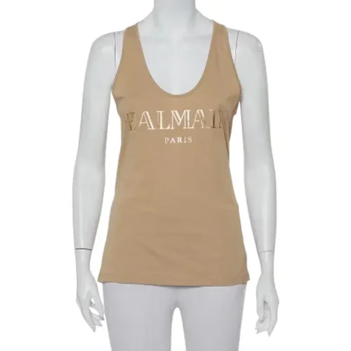 Pre-owned Fabric tops , female, Sizes: M - Balmain Pre-owned - Modalova