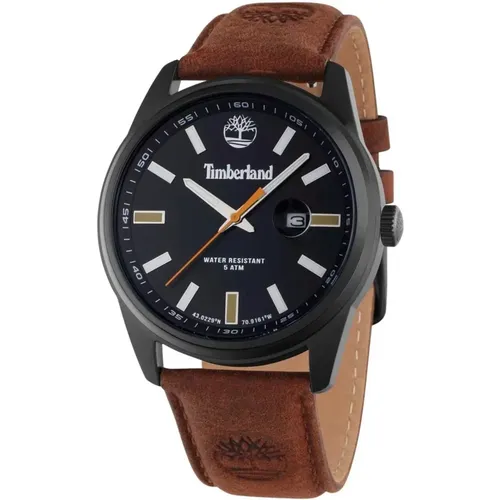 Mens Watch Tdwgb0010801, Quartz, 45mm, 5Atm , male, Sizes: ONE SIZE - Timberland - Modalova