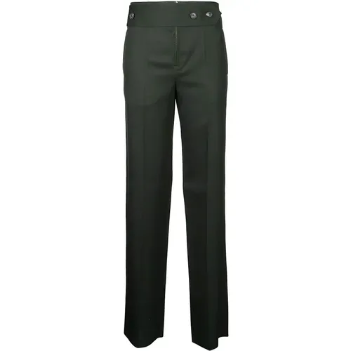 Dark Grey Chinos, Upgrade Your Wardrobe , female, Sizes: M, XS - Victoria Beckham - Modalova