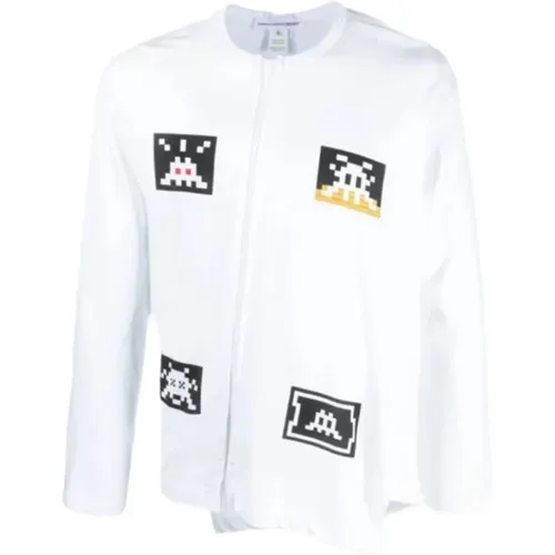 Weißes ärmelloses T-Shirt - Comme des Garçons - Modalova