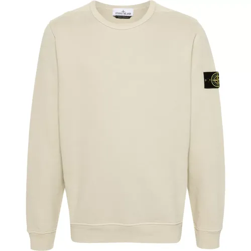 Cotton Crewneck Sweatshirt , male, Sizes: L, M - Stone Island - Modalova