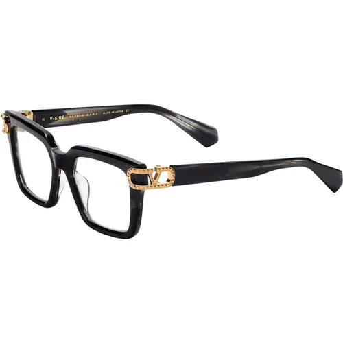 Swirl Light Gold Eyeglasses , female, Sizes: ONE SIZE - Valentino - Modalova