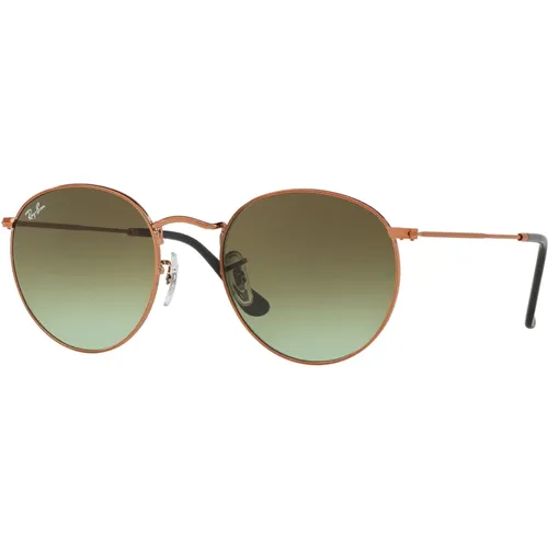 Retro Round Metal Sonnenbrille , Herren, Größe: 53 MM - Ray-Ban - Modalova