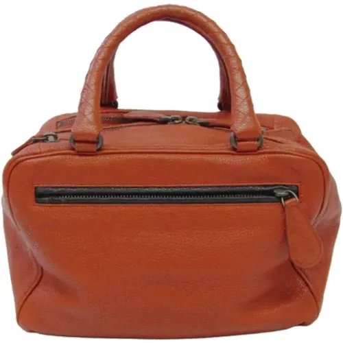 Pre-owned Leder Handtaschen , Damen, Größe: ONE Size - Bottega Veneta Vintage - Modalova