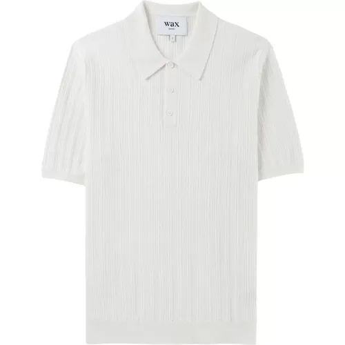 Vertical Knit Polo Shirt , male, Sizes: XL - Wax London - Modalova