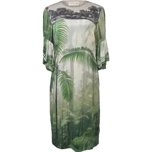 Pre-owned Silk dresses , female, Sizes: M - Dries van Noten Pre-owned - Modalova