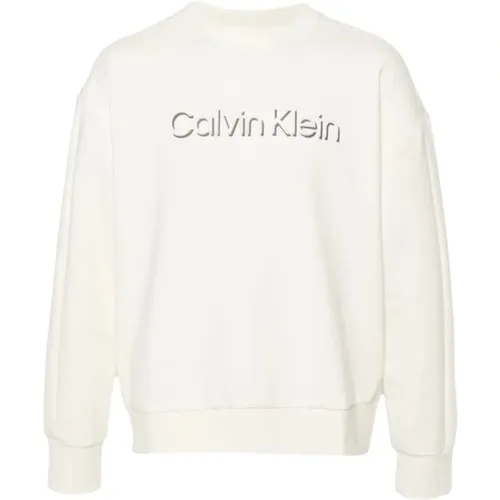 Shadow Embossed Logo Pullover - Calvin Klein - Modalova