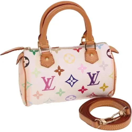 Pre-owned Canvas handbags , female, Sizes: ONE SIZE - Louis Vuitton Vintage - Modalova