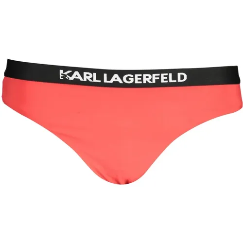 Strandkleidung Kostüm Unterteil Frau ROT - Karl Lagerfeld - Modalova