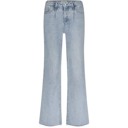 Retro Flared Jeans Hellblau , Damen, Größe: W26 L34 - Fabienne Chapot - Modalova