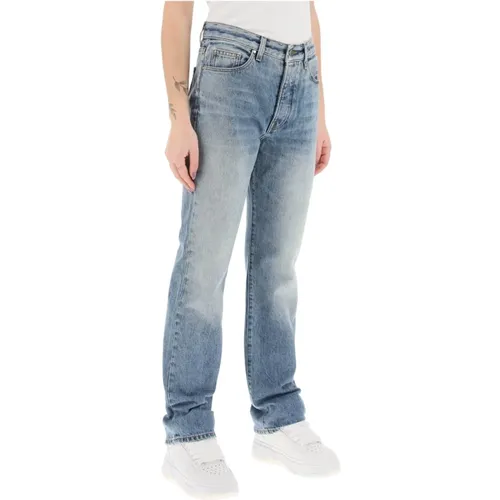 Vintage Straight Cut Jeans , Damen, Größe: W28 - Amiri - Modalova