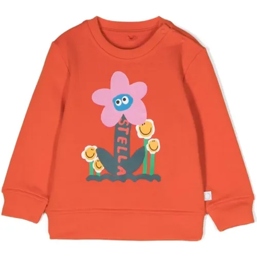 Oranger Baumwoll Baby Sweatshirt - Stella Mccartney - Modalova