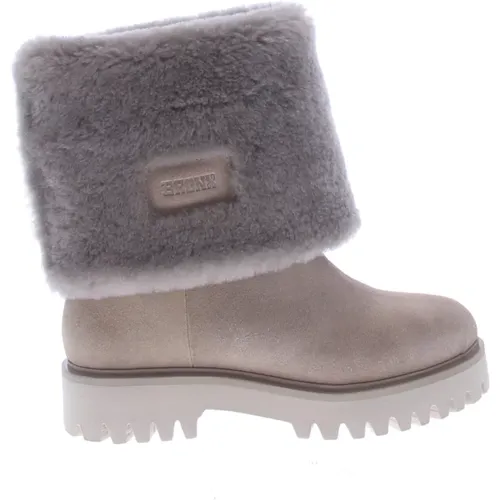 Städtische Winter Stiefeletten - Hafermilch , Damen, Größe: 39 EU - Bronx - Modalova