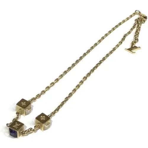 Pre-owned Metal necklaces , female, Sizes: ONE SIZE - Louis Vuitton Vintage - Modalova