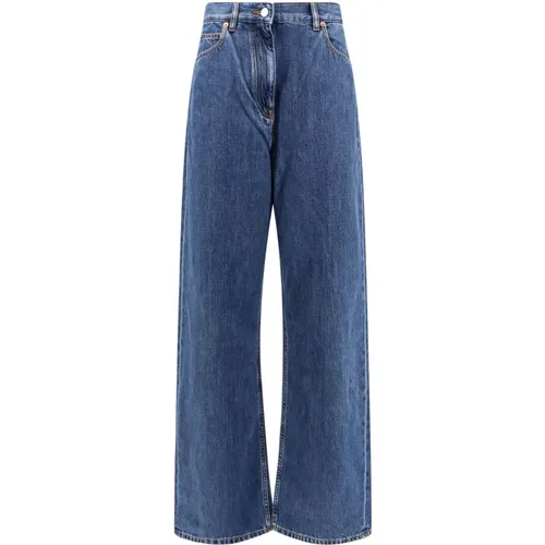 Jeans with Zip Closure , female, Sizes: W27, W28, W26 - Valentino - Modalova