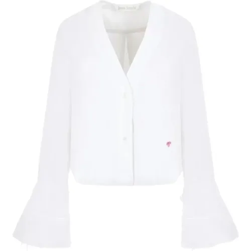 Stylish Women`s Blouse for Any Occasion , female, Sizes: XS, M, S - Palm Angels - Modalova