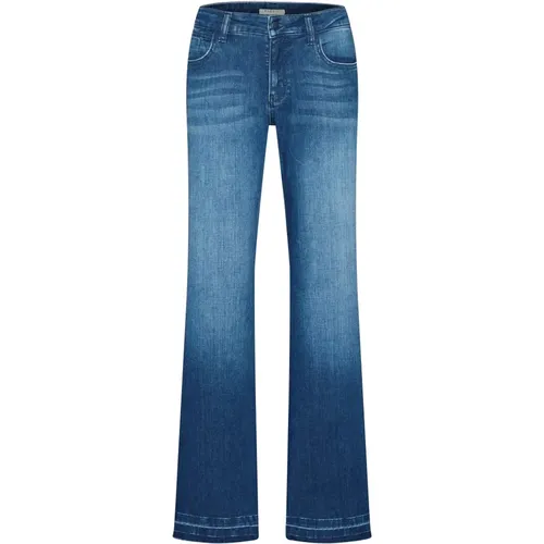 Damen Straight Leg 5-Pocket Jeans - Bugatti - Modalova