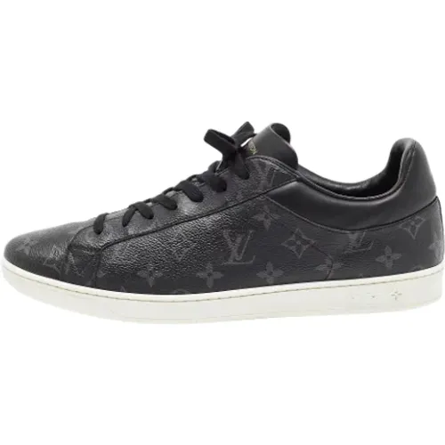 Pre-owned Leather sneakers , male, Sizes: 12 UK - Louis Vuitton Vintage - Modalova