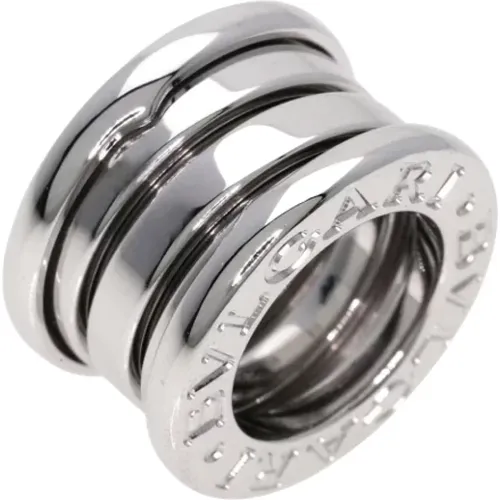 Pre-owned Silver rings , female, Sizes: ONE SIZE - Bvlgari Vintage - Modalova