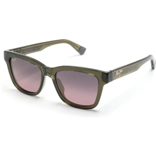 Shiny Tans Sunglasses , female, Sizes: 53 MM - Maui Jim - Modalova