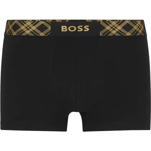 Mens Cotton Boxer and Socks Gift Set with Shiny Details , male, Sizes: 2XL, XL - Hugo Boss - Modalova