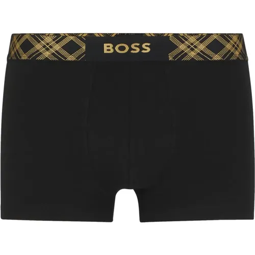 Mens Cotton Boxer and Socks Gift Set with Shiny Details , male, Sizes: L, 2XL, XL, M - Hugo Boss - Modalova