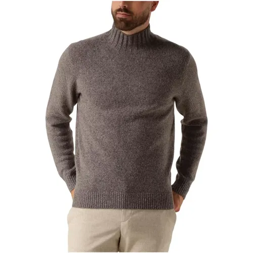 Herren Mock Neck Pullover Sweater - Profuomo - Modalova