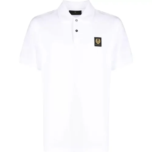 Cotton Polo Shirt with Phoenix Patch , male, Sizes: 2XL, L, S - Belstaff - Modalova