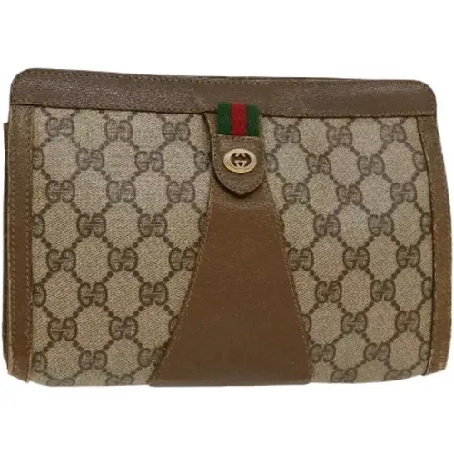 Pre-owned Canvas gucci-bags , female, Sizes: ONE SIZE - Gucci Vintage - Modalova