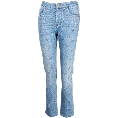 Pre-owned Cotton jeans , female, Sizes: S - Chanel Vintage - Modalova