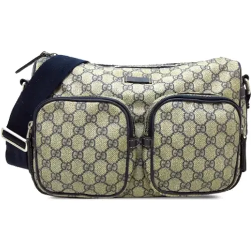 Pre-owned Canvas crossbody-bags , female, Sizes: ONE SIZE - Gucci Vintage - Modalova