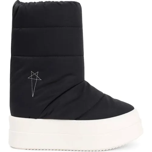 Pearl Lunar Bumper Boots , male, Sizes: 6 UK, 10 UK, 8 UK, 7 UK, 11 UK, 9 UK - Rick Owens - Modalova