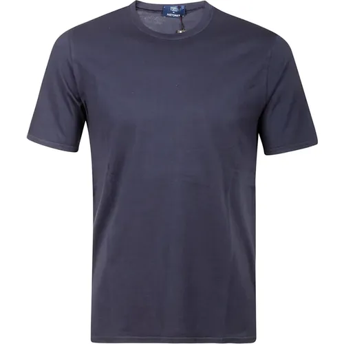 T-shirt , male, Sizes: 2XL, 3XL, 4XL - Fedeli - Modalova