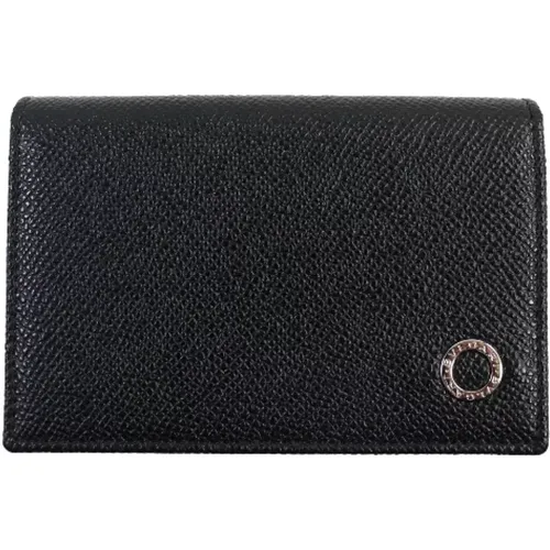 Pre-owned Leather wallets , female, Sizes: ONE SIZE - Bvlgari Vintage - Modalova