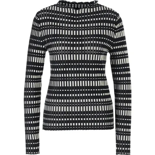 Gestreifter Strickpullover , Damen, Größe: L - Marc Cain - Modalova