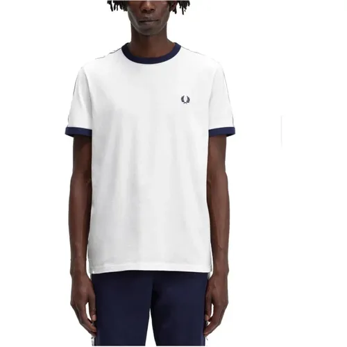 Classic Short Sleeve T-Shirt , male, Sizes: L - Fred Perry - Modalova