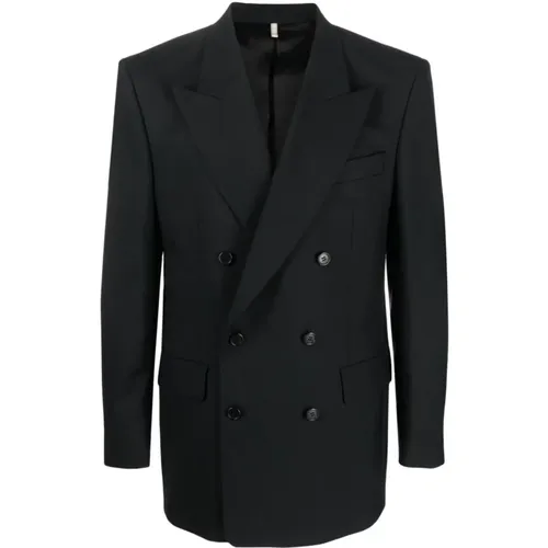 Schwarzer Blazer , Herren, Größe: XL - Sunflower - Modalova