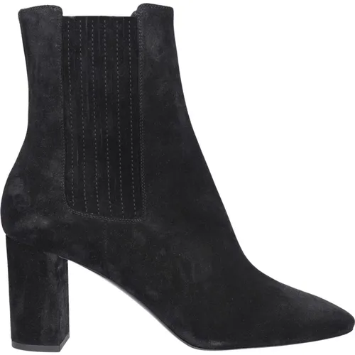 Sophisticated Heeled Boots , female, Sizes: 4 UK - Saint Laurent - Modalova