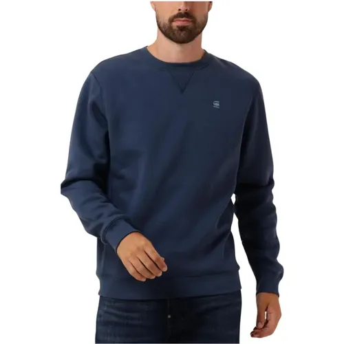 Herren Premium Core Pullover Blau - G-Star - Modalova