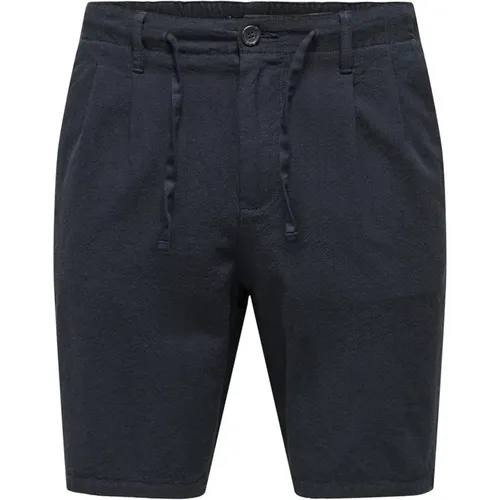 Chino Shorts Ultimativer Komfort Stil , Herren, Größe: XS - Only & Sons - Modalova