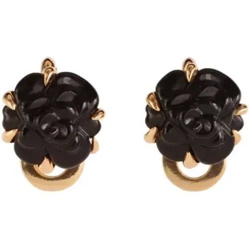 Pre-owned Fabric earrings , female, Sizes: ONE SIZE - Chanel Vintage - Modalova