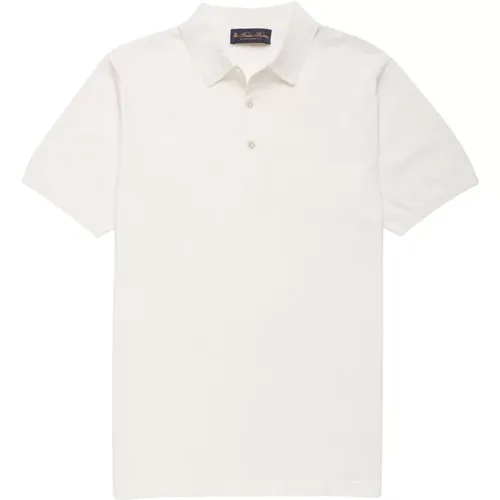 Poloshirt,Braunes Baumwoll-Poloshirt - Brooks Brothers - Modalova