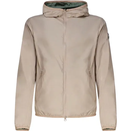 Technical Fabric Jacket with Hood , male, Sizes: 2XL, M, L - Colmar - Modalova
