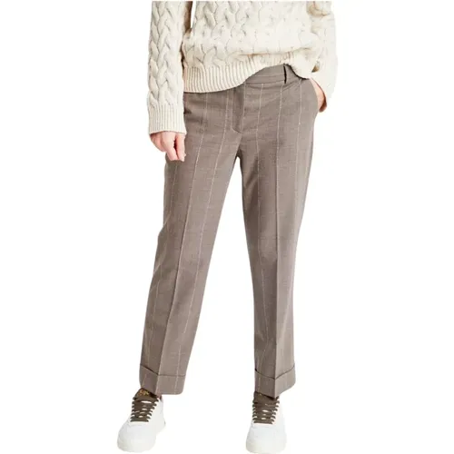 Stylish Pants , female, Sizes: S, L - Via Masini 80 - Modalova