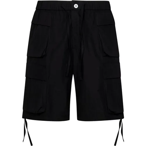 Cargo Shorts with Drawstring , male, Sizes: XL, M, S - Bonsai - Modalova