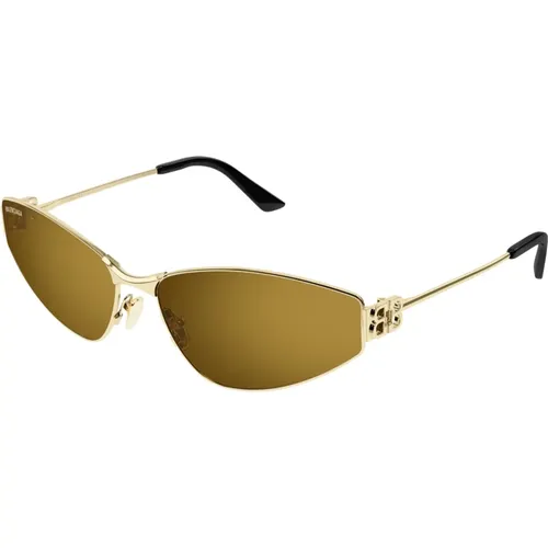 Bb0335S 003 Sunglasses , female, Sizes: 65 MM - Balenciaga - Modalova