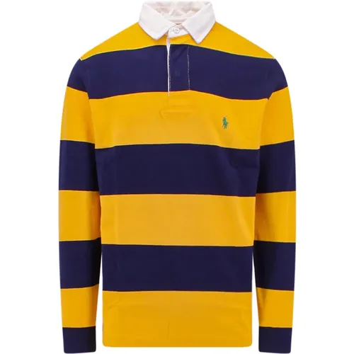 Men's Clothing T-Shirts & Polos Yellow Ss23 , male, Sizes: S - Polo Ralph Lauren - Modalova