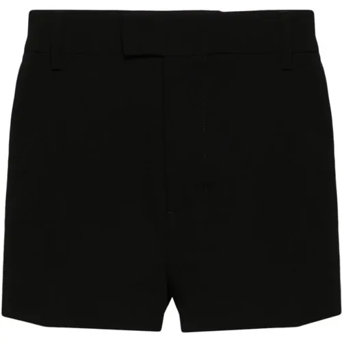 Woll Mini Shorts , Herren, Größe: W38 - Ami Paris - Modalova