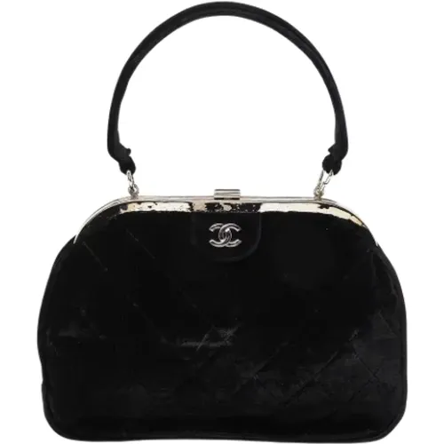 Pre-owned Velvet handbags , female, Sizes: ONE SIZE - Chanel Vintage - Modalova